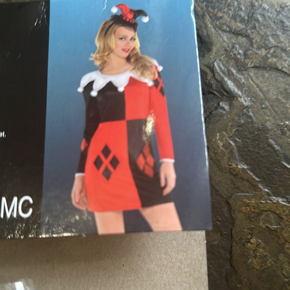 Harley Quinn. Os, costume, dress.